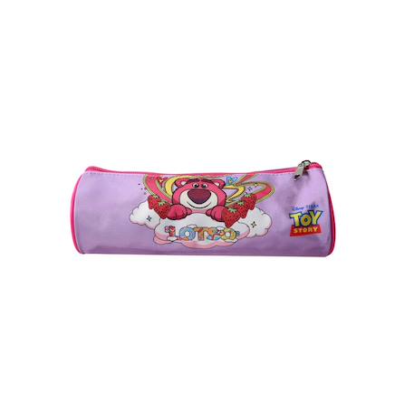 Toy story - trousse scolaire ronde - rose - fille - 1 compartiment Violet 4 - vertbaudet enfant 