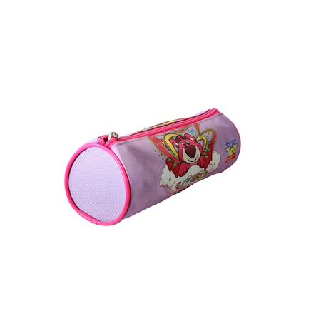 Toy story - trousse scolaire ronde - rose - fille - 1 compartiment Violet 2 - vertbaudet enfant 