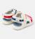 Sandales garçon ORUGA TWINS Blanc naturel+Bleu foncé 4 - vertbaudet enfant 