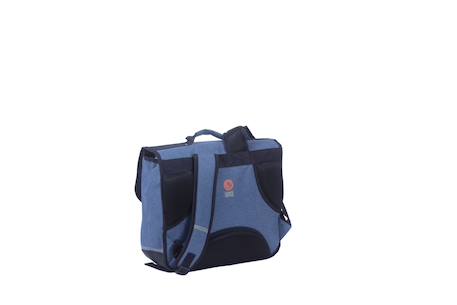 Camps - cartable scolaire 38 cm - garçon - bleu - 2 compartiments Bleu 2 - vertbaudet enfant 