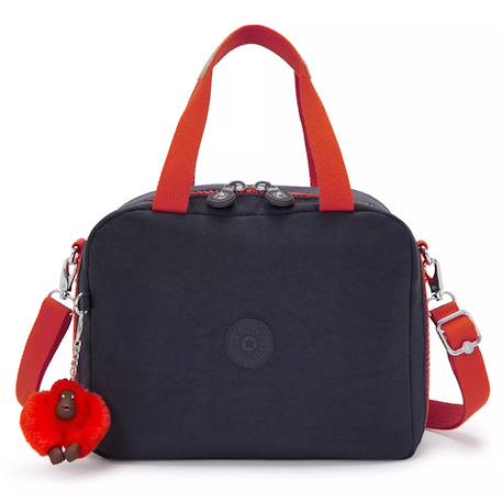 Sac lunch kipling miyo 25 cm - sac goûter ( palm) Bleu+Bleu Marine+Bleu océan+Floral+Gris Vert+Noir Jaune+Noir Rouge+Rose+Rose poudrée 25 - vertbaudet enfant 