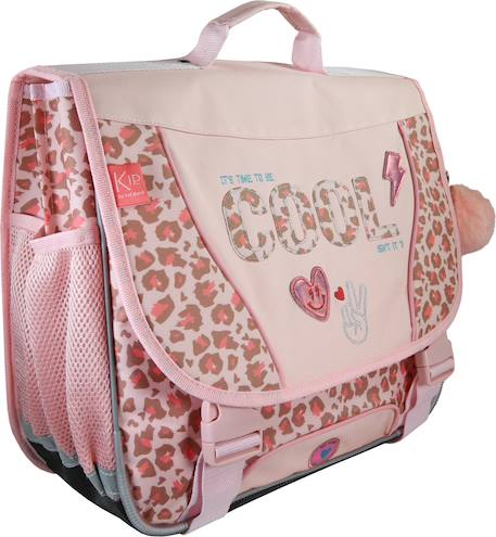 Kip - cartable scolaire 38 cm graou - rose - 2 compartiments Rose 1 - vertbaudet enfant 