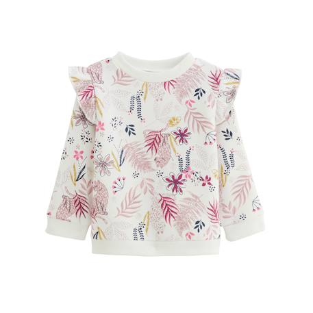 Ensemble bébé sweat et legging en molleton louisa Rose 3 - vertbaudet enfant 