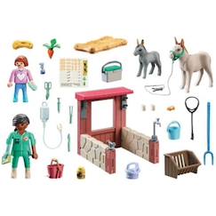 Jouet-Jeux d'imagination-Vétérinaire avec animaux de la ferme 71471