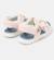 Sandales fille cuir ORUGA Blanc rose 4 - vertbaudet enfant 