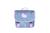 Hello kitty - cartable scolaire 38 cm delicate flowers - bleu/rose - 2 compartiments-primaire Bleu 1 - vertbaudet enfant 