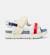 Sandales garçon ORUGA TWINS Blanc naturel+Bleu foncé 1 - vertbaudet enfant 
