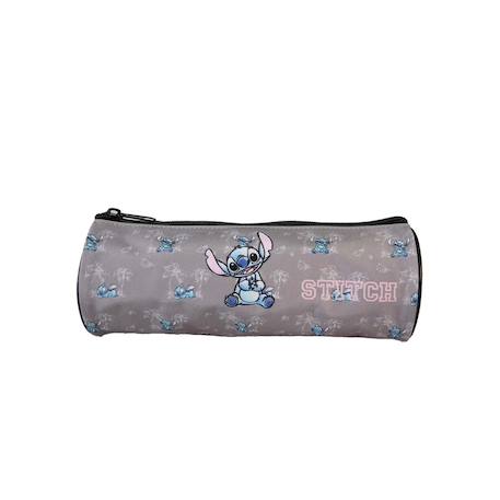 Stitch? Trousse scolaire ronde - gris - 1 compartiment Gris 4 - vertbaudet enfant 