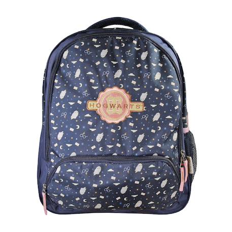Harry potter - sac à dos enfant - bleu nuit - 2 compartiments  - vertbaudet enfant