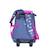 Bella sara- sac à dos - roulettes enfant - fille - bleu/violet - 2 compartiments Violet 2 - vertbaudet enfant 