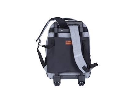 Harry potter - sac à dos - roulettes university - gris - 2 compartiments Bleu 2 - vertbaudet enfant 