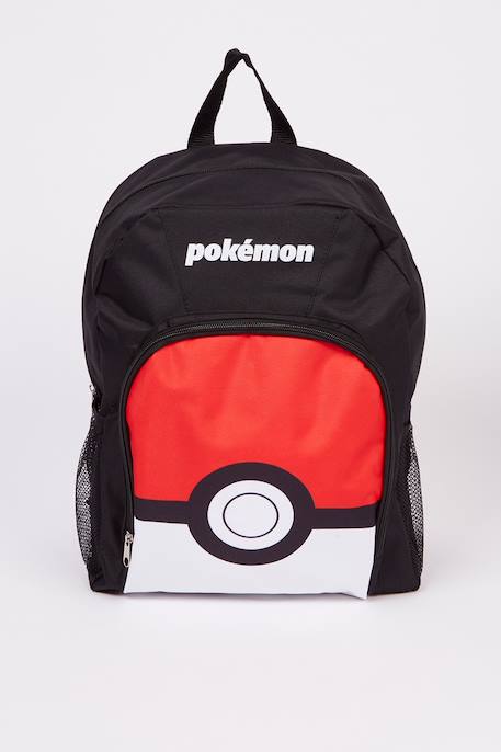 Sac à dos  40x30x15cm garçon  pokemon Noir rouge 1 - vertbaudet enfant 