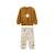 Ensemble bébé sweat-shirt en sherpa et pantalon en molleton lamascotte Camel 2 - vertbaudet enfant 