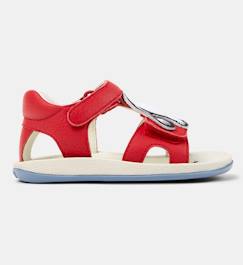 Chaussures-Chaussures bébé 17-26-Marche garçon 19-26-Sandales cuir BICHO FW TWINS