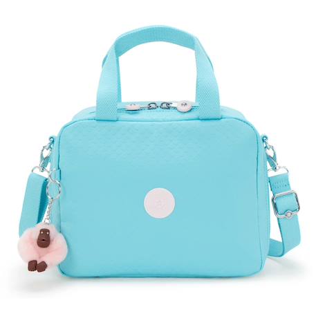Sac lunch kipling miyo 25 cm - sac goûter ( palm) Bleu+Bleu Marine+Bleu océan+Floral+Gris Vert+Noir Jaune+Noir Rouge+Rose+Rose poudrée 1 - vertbaudet enfant 