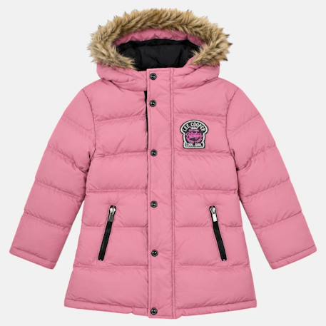 Manteau fille Rose 4 - vertbaudet enfant 