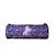 Cybel - trousse scolaire ronde - violet - fille - 1 compartiment zippé Violet 4 - vertbaudet enfant 
