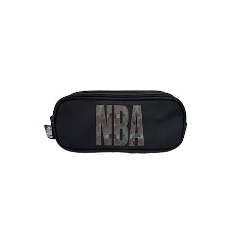 Nba - trousse scolaire - noire - garçon - 2 compartiments Noir 1 - vertbaudet enfant 