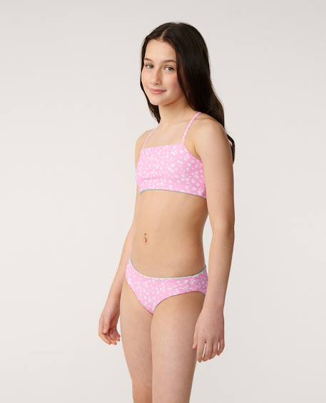 Maillot de bain sunshine revo fille Rose bégonia 2 - vertbaudet enfant 