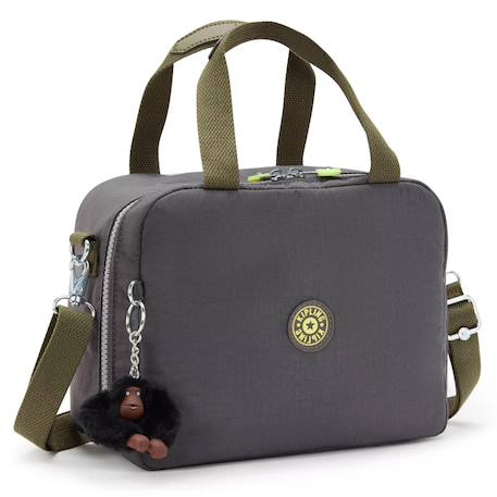 Sac lunch kipling miyo 25 cm - sac goûter ( palm) Bleu+Bleu Marine+Bleu océan+Floral+Gris Vert+Noir Jaune+Noir Rouge+Rose+Rose poudrée 18 - vertbaudet enfant 