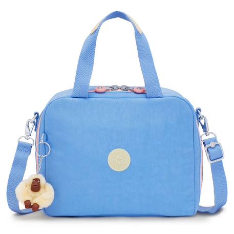 Sac lunch kipling miyo 25 cm - sac goûter ( palm) Bleu+Bleu Marine+Bleu océan+Floral+Gris Vert+Noir Jaune+Noir Rouge+Rose+Rose poudrée 9 - vertbaudet enfant 