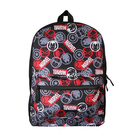 Garçon-Accessoires-Fourniture scolaire-Cartable-Marvel - sac à dos scolaire - garçon - noir/rouge - 1 compartiment
