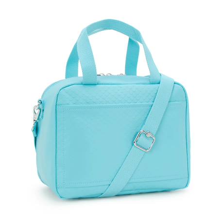 Sac lunch kipling miyo 25 cm - sac goûter ( palm) Bleu+Bleu Marine+Bleu océan+Floral+Gris Vert+Noir Jaune+Noir Rouge+Rose+Rose poudrée 4 - vertbaudet enfant 