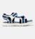 Sandales garçon cuir ORUGA Blanc bleu+Blanc rouge+Bleu blanc 12 - vertbaudet enfant 