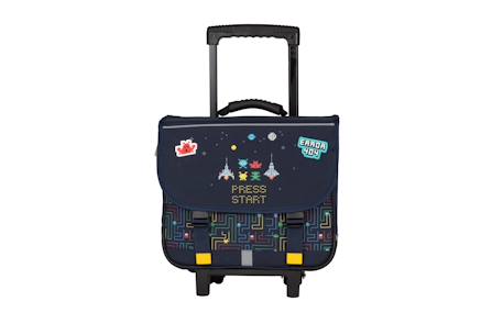 Garçon-Accessoires-Fourniture scolaire-Cartable-Cartable à roulettes 38 cm press start