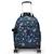Sac à dos à roulettes enfant new zea 50 cm 4 roues Bleu / bleu / marine / gris 2 - vertbaudet enfant 