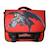 Dragons - cartable primaire 38 cm - garçon - rouge et noir - 2 compartiments Rouge 1 - vertbaudet enfant 