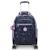 Sac à dos à roulettes enfant kipling new zea 50 cm 4 roues Bleu / bleu / marine / gris+Violet/vert/rose 6 - vertbaudet enfant 
