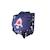 Cartable - roulettes 38 cm garçon pol fox shark réversible avec - compartiments - primaire - bleu marine avec motif requin Bleu 2 - vertbaudet enfant 