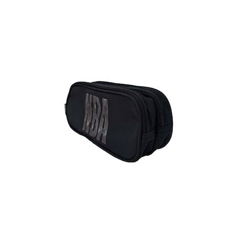 Nba - trousse scolaire - noire - garçon - 2 compartiments Noir 2 - vertbaudet enfant 