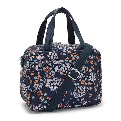 Sac lunch kipling miyo 25 cm - sac goûter ( palm) Bleu+Bleu Marine+Bleu océan+Floral+Gris Vert+Noir Jaune+Noir Rouge+Rose+Rose poudrée 16 - vertbaudet enfant 
