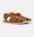 Sandales fille cuir BICHO Bleu marine+Marron moyen+Vert moyen 8 - vertbaudet enfant 