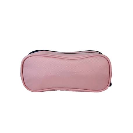 Phileas - trousse scolaire cygne - bleu/rose - fille - 2 compartiments zippé Bleu 4 - vertbaudet enfant 