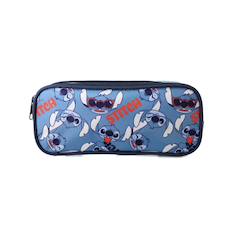 -Stitch? Trousse scolaire - bleu - 2 compartiment