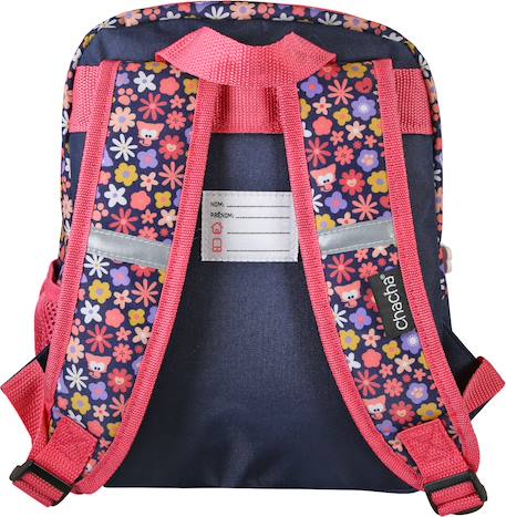 Chacha - sac à dos mini scolaire - fille - bleu/rose - 1 compartiment Bleu 4 - vertbaudet enfant 