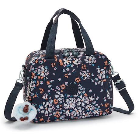 Sac lunch kipling miyo 25 cm - sac goûter ( palm) Bleu+Bleu Marine+Bleu océan+Floral+Gris Vert+Noir Jaune+Noir Rouge+Rose+Rose poudrée 14 - vertbaudet enfant 