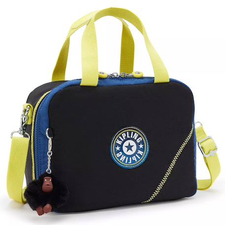 Sac lunch kipling miyo 25 cm - sac goûter ( palm) Bleu+Bleu Marine+Bleu océan+Floral+Gris Vert+Noir Jaune+Noir Rouge+Rose+Rose poudrée 22 - vertbaudet enfant 