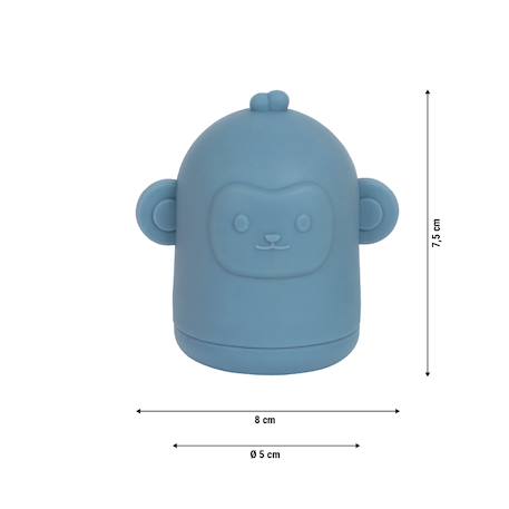 Jouets de bain en silicone Blanc 5 - vertbaudet enfant 