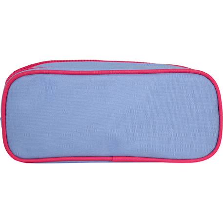 My melody - trousse scolaire rectangulaire leo - rose - 2 compartiments Rose 3 - vertbaudet enfant 
