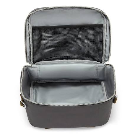 Sac lunch kipling miyo 25 cm - sac goûter ( palm) Bleu+Bleu Marine+Bleu océan+Floral+Gris Vert+Noir Jaune+Noir Rouge+Rose+Rose poudrée 19 - vertbaudet enfant 