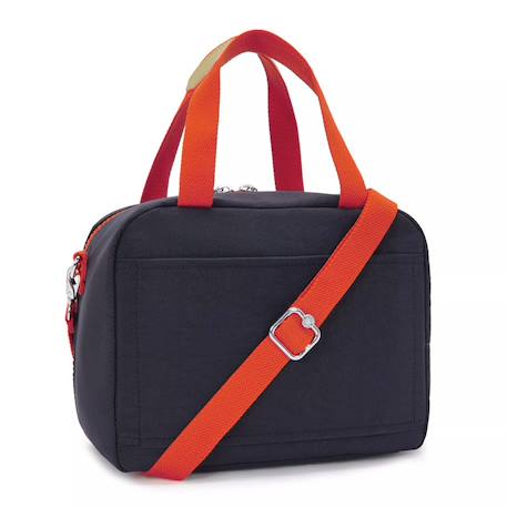Sac lunch kipling miyo 25 cm - sac goûter ( palm) Bleu+Bleu Marine+Bleu océan+Floral+Gris Vert+Noir Jaune+Noir Rouge+Rose+Rose poudrée 28 - vertbaudet enfant 