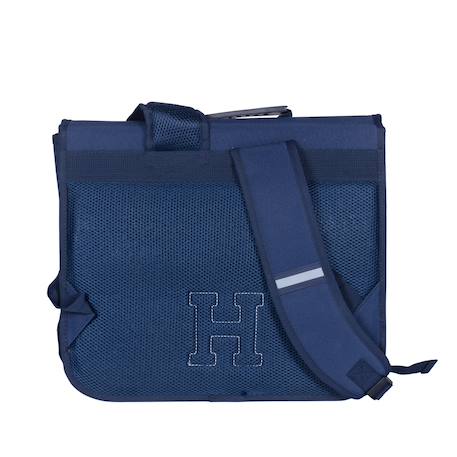 Harvard university - cartable scolaire 38 cm - bleu marine - 2 compartiments - primaire Bleu 2 - vertbaudet enfant 