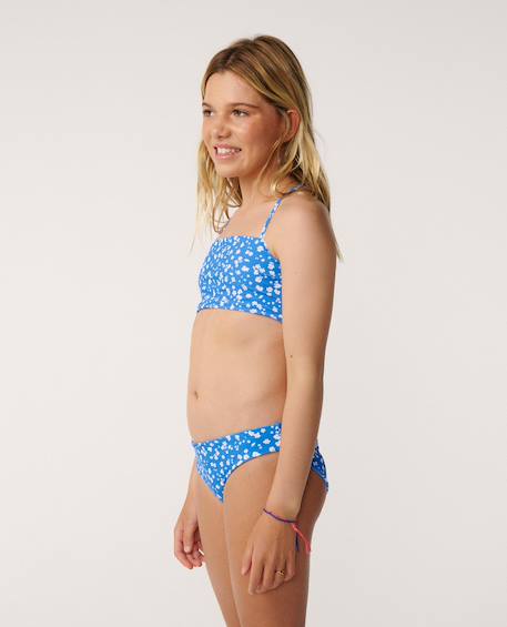 Maillot de bain sunshine revo fille Bleu+Rose bégonia 2 - vertbaudet enfant 