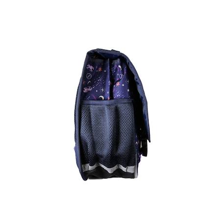 Bella sarra - cartable 38 cm bella sara celeste - fille - bleu nuit - 2 compartiments Bleu 3 - vertbaudet enfant 