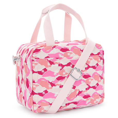 Sac lunch kipling miyo 25 cm - sac goûter ( palm) Bleu+Bleu Marine+Bleu océan+Floral+Gris Vert+Noir Jaune+Noir Rouge+Rose+Rose poudrée 32 - vertbaudet enfant 