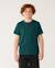 T-shirt à manches courtes let's see the waves enfant Bleu tempête+Bleu vert+Noir 7 - vertbaudet enfant 